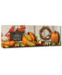 Jean Plout 'Give Thanks with a Grateful Heart' Canvas Art - 24" x 8" x 2"