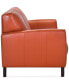 Фото #8 товара Myia 85" Leather Sofa, Created for Macy's