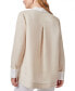 ფოტო #2 პროდუქტის Women's Side-Slit Popover Tunic Top