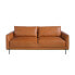 Фото #4 товара 3-Sitzer-Sofa aus braunem Leder