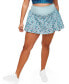 ფოტო #1 პროდუქტის Plus Size Birdie Lotus High Rise Active Skort