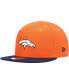 Фото #2 товара Infant Unisex Orange, Navy Denver Broncos My 1St 9Fifty Adjustable Hat
