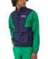 Men's Half-Zip Colorblocked Long Sleeve Jacket