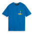 ფოტო #3 პროდუქტის SCOTCH & SODA Sporty Artwork short sleeve T-shirt