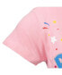 ფოტო #3 პროდუქტის Toddler Girls Skye Rubble Chase Marshall Birthday T-Shirt