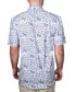 Men's Printed Short-Sleeve Woven Shirt