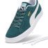 Фото #4 товара Puma Suede Classic XXI 37491589 Mens Green Suede Lifestyle Sneakers Shoes