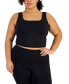 Plus Size Soft feel Tank Top, Created for Macy's