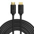 Фото #1 товара Kabel przewód HDMI 2.0 4K 30Hz 3D HDR 18Gbps 8m - czarny