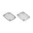 Plastic case Kradex Z124JS ABS with gasket and sleeves IP67 - 185x145x39mm light-colored