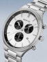 Bering 11743-704 Classic Titanium Chronograph Mens Watch 40mm 5ATM