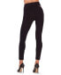 ფოტო #3 პროდუქტის Women's Marea Chic Faux Leather Cotton Blend Fashion Leggings