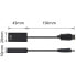 Фото #3 товара ACT AC7555 - 0.15 m - DisplayPort - HDMI Type A (Standard) - Male - Female - Straight