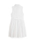 Фото #2 товара Платье для малышей Polo Ralph Lauren с ремнем Cotton Oxford Shirtdress