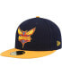 Men's Navy, Gold Charlotte Hornets Midnight 59FIFTY Fitted Hat