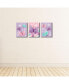 Фото #3 товара Beautiful Butterfly Nursery Wall Art Kids Room Decor 7.5 x 10 in Set of 3 Prints