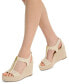 Фото #4 товара Berkley Zipper Espadrille Platform Wedge Sandals