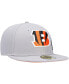 Men's Gray Cincinnati Bengals City Describe 59FIFTY Fitted Hat