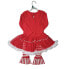 Фото #2 товара Counting Daisies Youth Girl's Long Sleeve Tutu and Legging Holiday Outfit Set