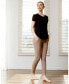 Фото #3 товара Rebody Essentials Scooped Short Sleeve Top For Women