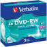 Фото #8 товара Диск перезаписываемый Verbatim DataLife DATALIFEPLUS - DVD-RW 4x - 4,7 GB 120 мин - набор из 5 штук Jewel Case
