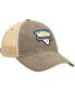 Фото #4 товара Men's Gray Michigan Wolverines Legacy Point Old Favorite Trucker Snapback Hat