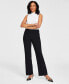 Фото #5 товара Women's Curvy Bootcut Pants, Regular, Long & Short Lengths, Created for Macy's