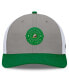 ფოტო #4 პროდუქტის Men's Gray/Green Oregon Ducks Rob Trucker Adjustable Hat