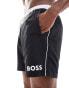 Boss Starfish swim short in black