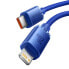 Фото #2 товара Kabel przewód do szybkiego ładowania i transferu danych USB-C Iphone Lightning 20W 2m niebieski