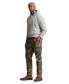 ფოტო #1 პროდუქტის Men's Big & Tall Classic-Fit Camo Canvas Cargo Pants