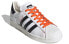 Фото #4 товара Кеды adidas originals Superstar бело-оранжевые FW6363