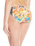 NANETTE LEPORE Cupa Cobana Charmer Floral Print Hipster Bikini Bottom Size S