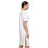 BUILD YOUR BRAND Organic Oversized Short Sleeve Short Dress