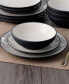 Colorwave Coupe 16-Pc. Dinnerware Set, Service for 4