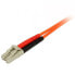 Фото #4 товара StarTech.com Fiber Optic Cable - Multimode Duplex 50/125 - LSZH - LC/SC - 3 m - 3 m - OM2 - LC - SC