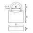 Фото #3 товара PLASTIMO Padlock Shackle Sign