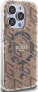 Guess Guess GUHMP15XHGCUSTGW iPhone 15 Pro Max 6.7" brązowy/brown hardcase IML GCube MagSafe - фото #4