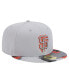 Фото #3 товара Men's Gray San Francisco Giants Active Team Camo 59FIFTY Fitted Hat