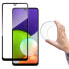 Фото #1 товара Folia szklana szkło hartowane z ramką na ekran Samsung Galaxy A22 4G Full Cover Flexi Nano czarny