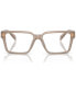 Фото #2 товара Men's Rectangle Eyeglasses, VE3339U 55