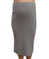 ფოტო #2 პროდუქტის Maternity Knit Frankie Women's Skirt