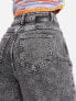 Фото #3 товара Noisy May Gigi oversized mom jeans in washed grey