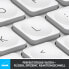Фото #6 товара Logitech MX Keys Mini For Mac Minimalist Wireless Illuminated Keyboard - Mini - Bluetooth - QWERTZ - LED - Grey