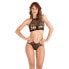 Underwear Set S Pleasures Black (One size)