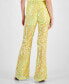 Фото #2 товара Women's Mid Rise Sequin Pants