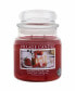 Фото #1 товара Scented candle in glass (Strawberry Pound Cake) 389 g