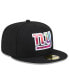 Фото #6 товара Men's Black New York Giants 2023 NFL Crucial Catch 59FIFTY Fitted Hat