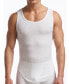 ფოტო #2 პროდუქტის Men's Supreme Cotton Blend Tank Undershirts, Pack of 2