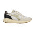 Фото #2 товара Diadora Venus Metallic Animalier Lace Up Womens Off White Sneakers Casual Shoes